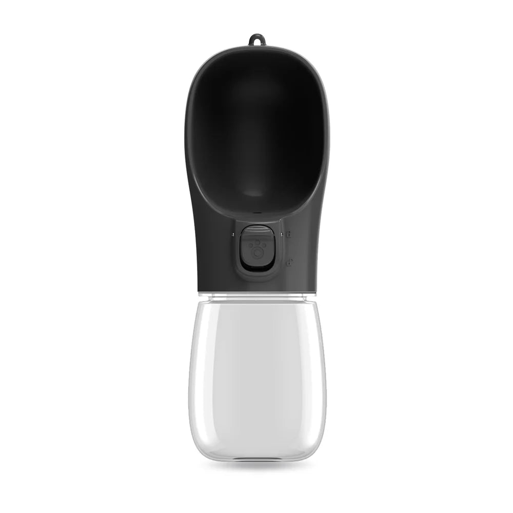 Black Color Portable Dog Water Bottle – Leakproof Travel Feeder