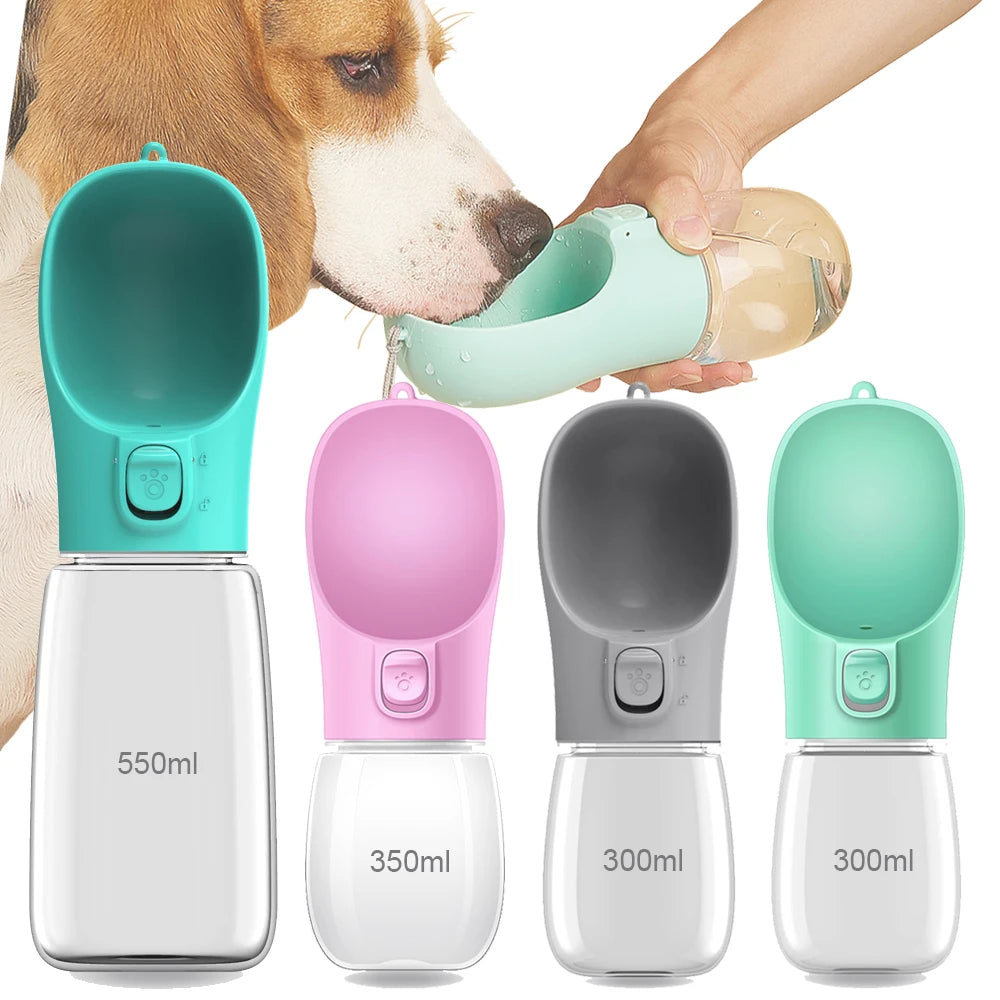 Portable Dog Water Bottle – Leakproof Travel Feeder