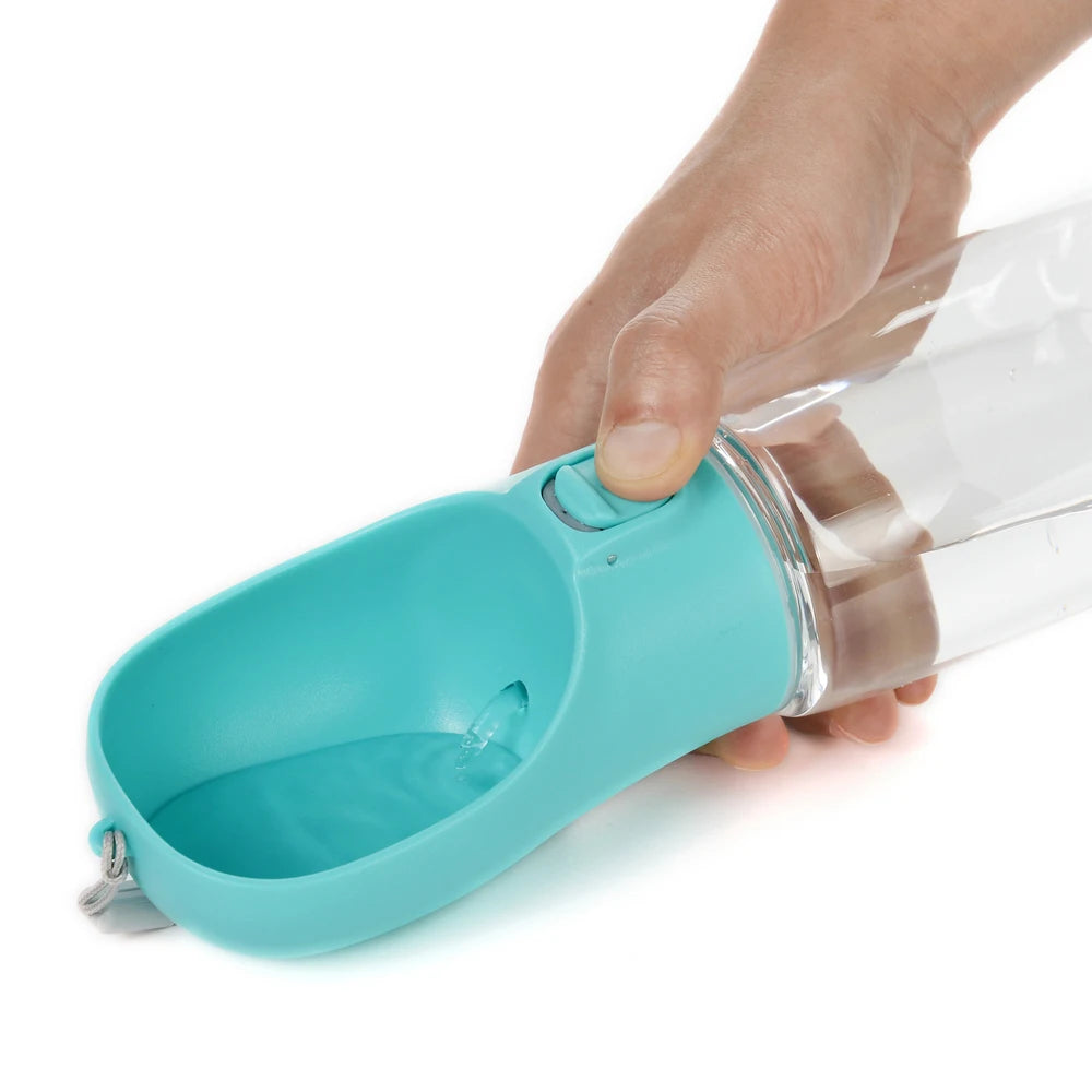 Portable Dog Water Bottle – Leakproof Travel Feeder